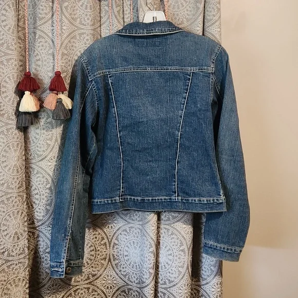 Stone Demin Jacket - Picture 3 of 6